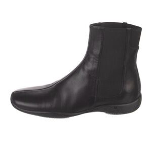 Prada Leather Chelsea Boots